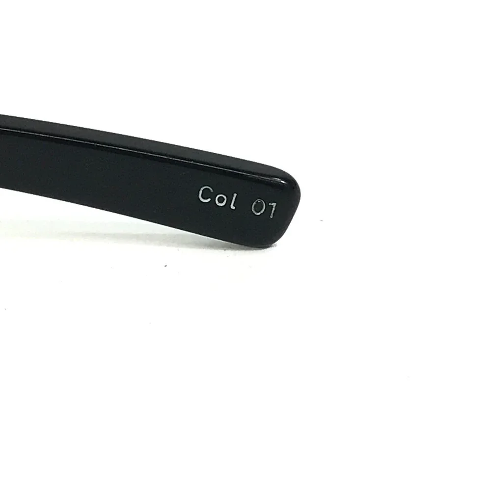 Onkel Eyeglasses Frames Spyk Col 01 Black Silver Rectangle Half Rim 50-16-140